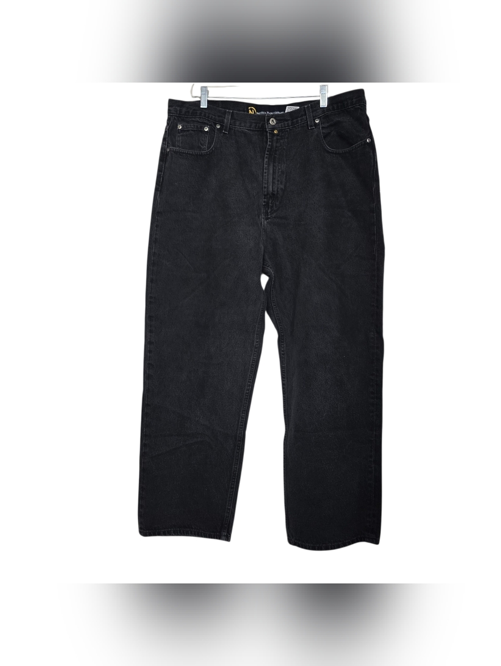 Nautica Jeans Company Black Jeans 40x30 Easy Fit